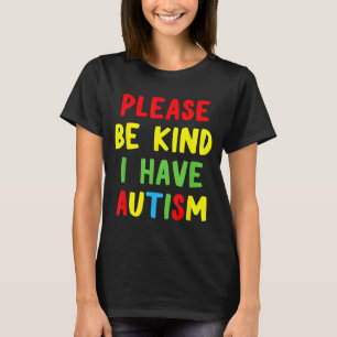 T-shirt Nouvelle sensibilisation à l'autisme drôle s'il vo