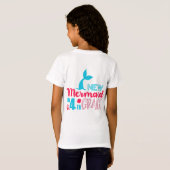 T-Shirt Nouvelle sirène de 4e année (Dos entier)