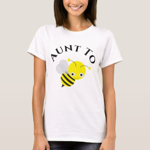 T-shirt Nouvelle Tante À Être Nouvelle Tante Faire-part