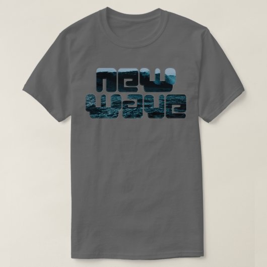 T-shirt nouvelle vague (Design devant)