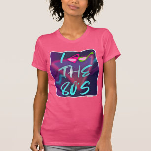 T-shirt Nouvelle Vague Lunettes Style 80s Love Slogan