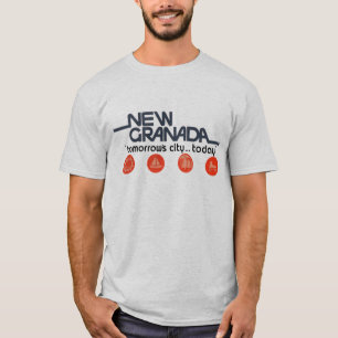 T-shirt Nouvelle ville de demains de Grenade aujourd'hui