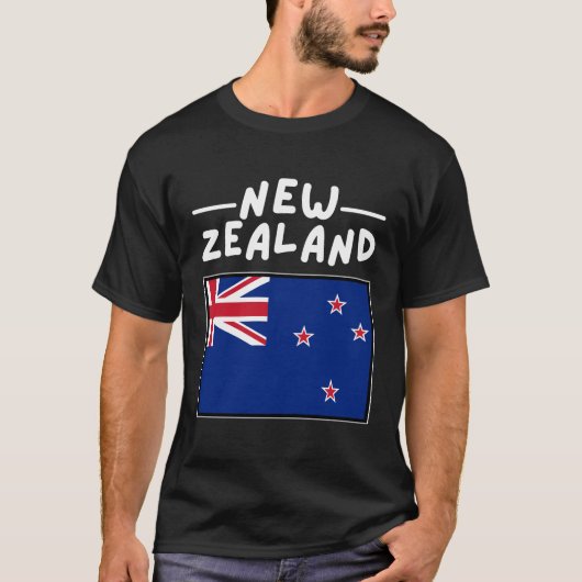 T-shirt Nouvelle-Zélande (Devant)