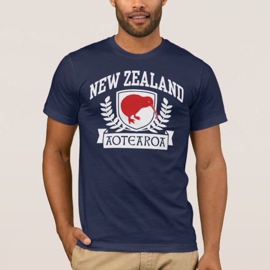 T-shirt Nouvelle-Zélande (Devant)