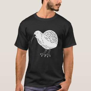 T-shirt Nouvelle-Zélande Île Kiwi Bird Nouvelle-Zélande