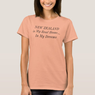 T-shirt NOUVELLE-ZÉLANDE Voyage Maison de Rêve