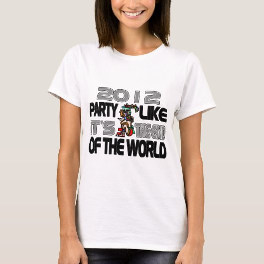 T-shirt Nouvelles années maya 2012 (Devant)