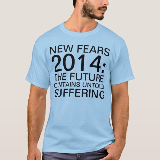 T-shirt nouvelles craintes (Devant)