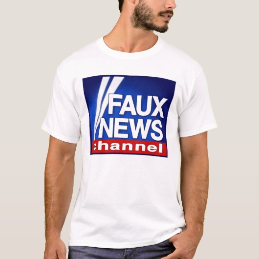 T-shirt Nouvelles de Faux (Devant)