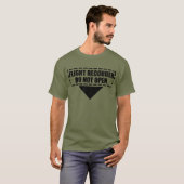 T-SHIRT N'OUVREZ PAS FDR. (Devant entier)