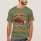 T-shirt Nova 1967 de Chevy des hommes (Devant)