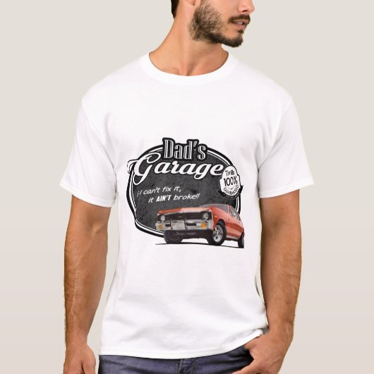 T-shirt Nova du garage du papa (Devant)
