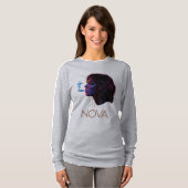 T-shirt Nova Glow Peinture Silence (Devant entier)