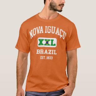 T-shirt Nova Iguacu Brésil XXL Design sportif 1