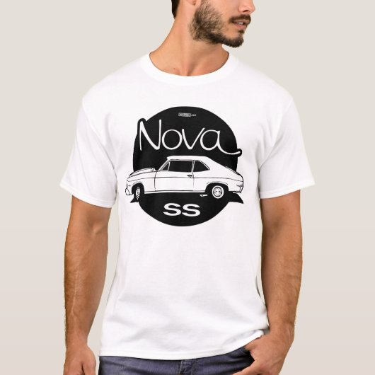 T-shirt Nova solides solubles de Chevrolet (Devant)