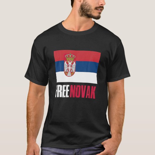 T-shirt Novak gratuit (Devant)