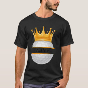T-shirt Novelty Golf Nom personnalisé Adler Sports Papa