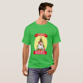 T-shirt Novelty Novelty Noël PAPA NOEL (Devant entier)