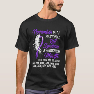 T-shirt Novembre est le Mois de la sensibilisation au synd