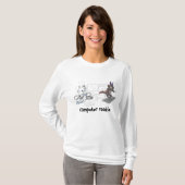 T-shirt Novice d'ordinateur de DragonBros (Devant entier)