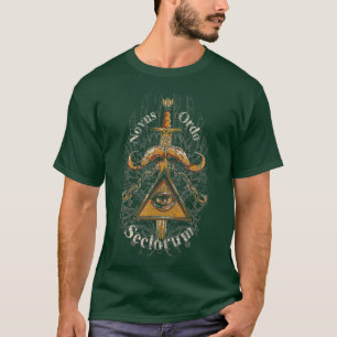 T-shirt Novus Ordo Seclorum  Illuminati Freemason
