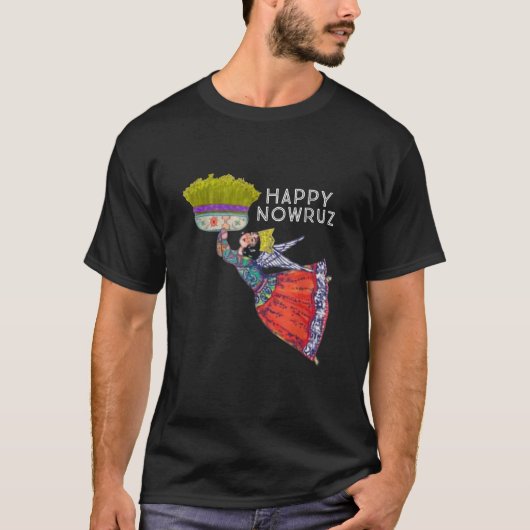 T-shirt Nowruz Spring Persian New Year Norouz Haftseen Hap (Devant)