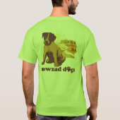 T-shirt Nowzad poursuit la pièce en t de charité (Dos)