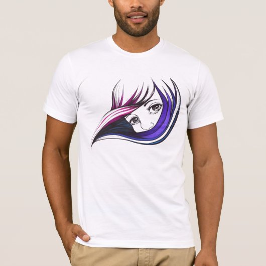 T-shirt Noyade des cheveux (Devant)