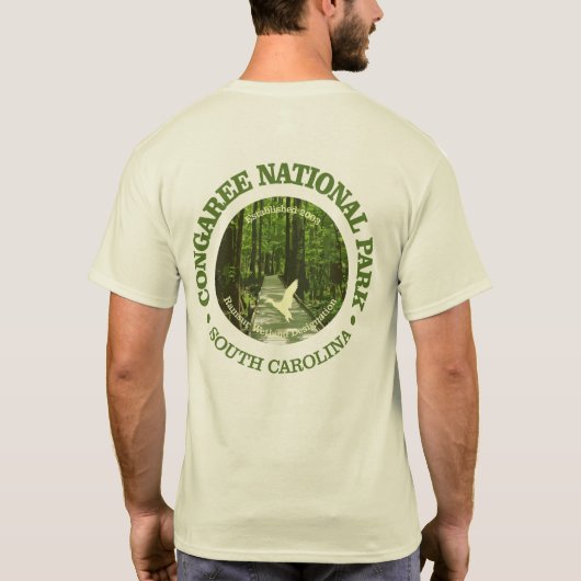 T-shirt NP de Congaree (rd)2 (Dos)