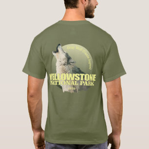 T-shirt NP de Yellowstone (Loup gris) T.N.-O.
