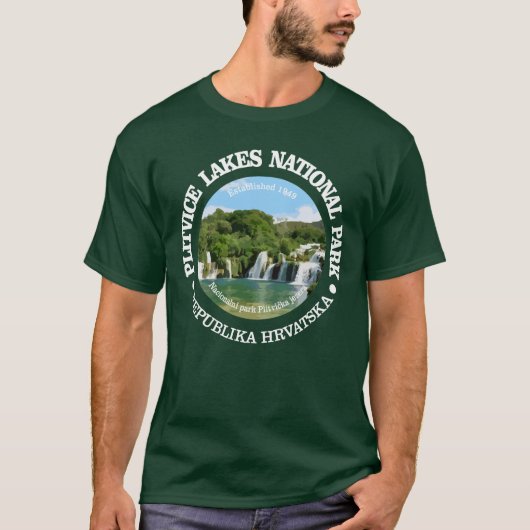T-shirt NP des lacs Plitvice (Devant)