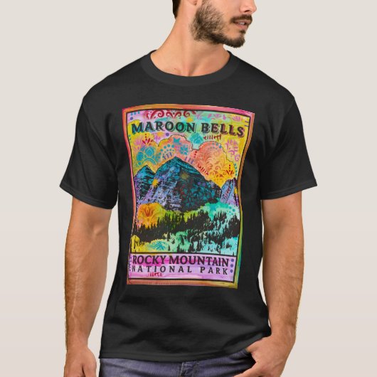 T-shirt NP Maroon Bells (Devant)