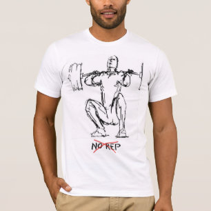 T-shirt nr. Rep, Crossfit,
