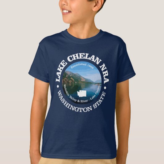 T-shirt NRA du lac Chelan (Devant)