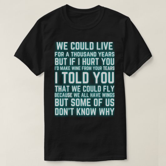 T-shirt NTUA Lyrics (Design devant)