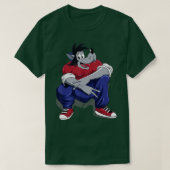 T-shirt Nu Pogodi Wolf Russia Poutine CCCP Soviet Rassija  (Design devant)