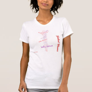 T-shirt Nuage 3 de mot "de mouvements globaux"
