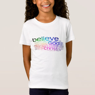 T-Shirt nuage de mots chrétiens