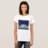 T-shirt Nuage de Puffy blanc (Devant entier)