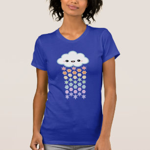 T-shirt Nuage mignon de neige