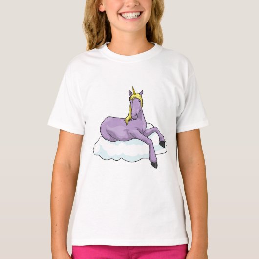 T-shirt Nuage Unicorn (Devant)