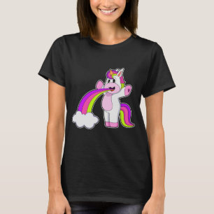 T-shirt Nuages arc-en-ciel Unicorn