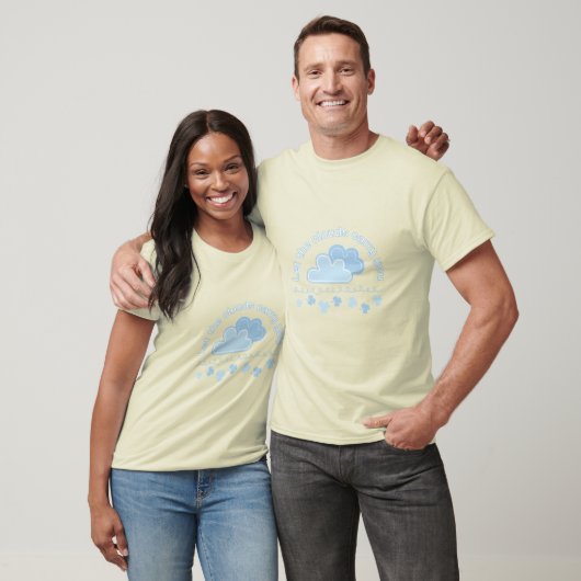 T-Shirt Nuages Ciel Bleu (Unisexe)