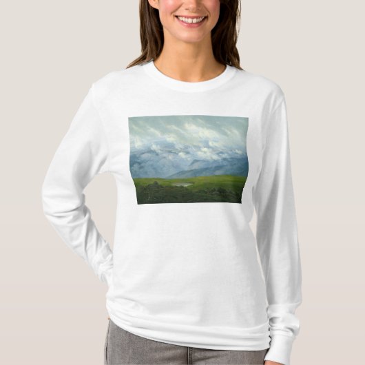 T-shirt Nuages de dérive (Devant)