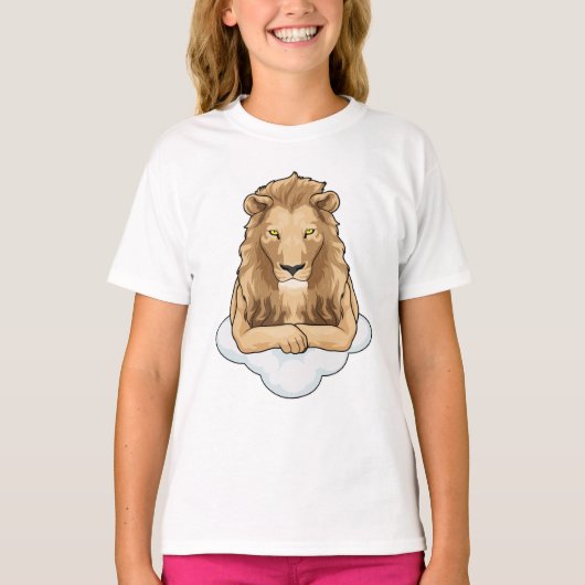 T-shirt Nuages de Lion (Devant)