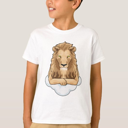 T-shirt Nuages de Lion (Devant)