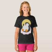 T-shirt Nuages de pingouins (Devant entier)