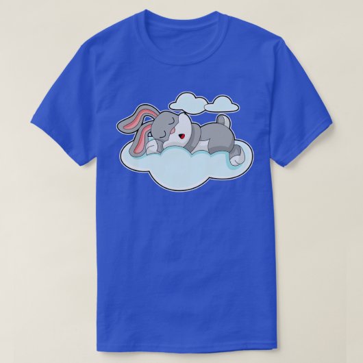T-shirt Nuages dormant de lapin (Design devant)