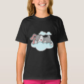 T-shirt Nuages dormant de lapin (Devant)
