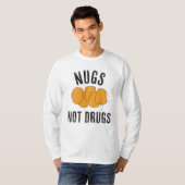 T-shirt Nuages et non drogues (Devant entier)